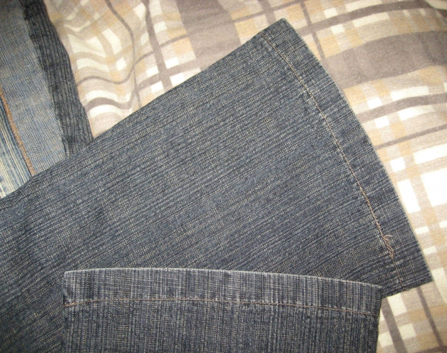 Bootcut Patchwork Jeans W 26 L 34