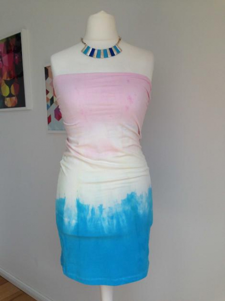 Batik DIY Bandeau Beach Kleid
