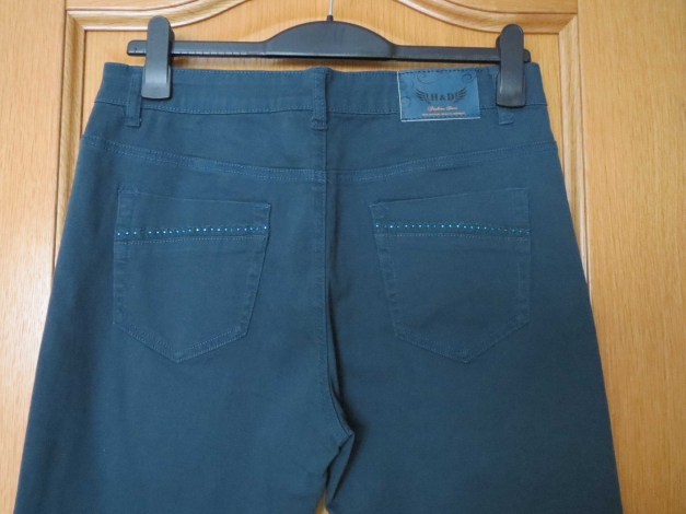 Jeans, Gr.42/44, petrol
