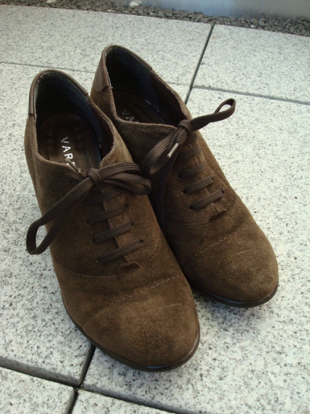 Braune Schnürpumps, Pumps, Vintage, Retro, Wildleder, Veloursleder, #Varese