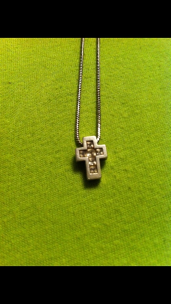 Kettchen mit Kreuzanhänger von Fossil