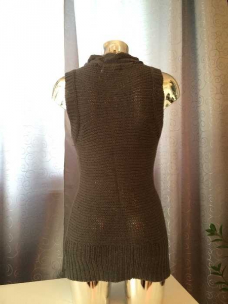 Strickweste Strickkleid grau von Blend Gr. S