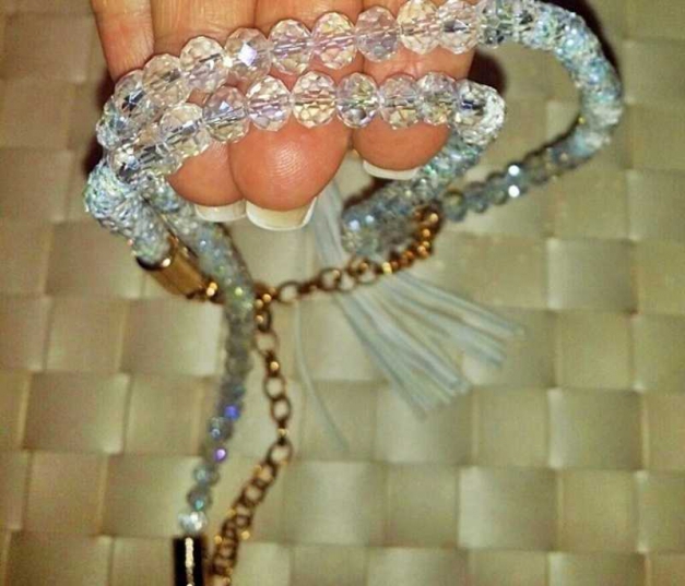 Wunderschöne Schmuck Gürtel aus steinschen / No Name