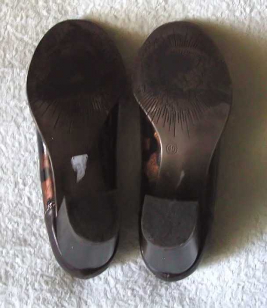 Pumps im Leolook , Gr.40