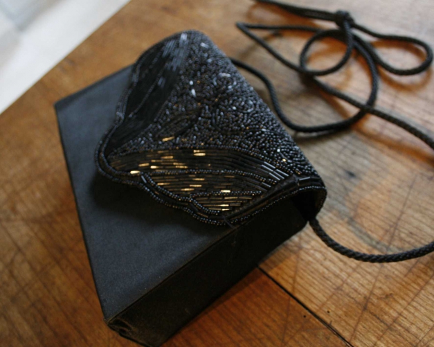 Handtasche klein schwarz