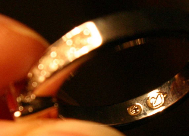 Echter Swarovski Ring mit Swarovski-Strassteinen