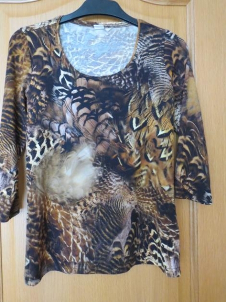 Shirt, Gr.36/S, 3/4 Arm, sehr schön