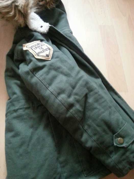 Schöne warme Winterjacke