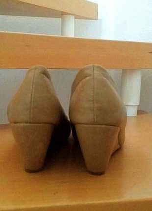 Schöne Keilabsatzschuhen in Khaki Farbe / Kayla Shoes