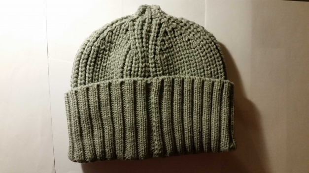 Beanie grau Mütze