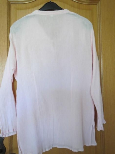 Tunika,hellrosa,verziert