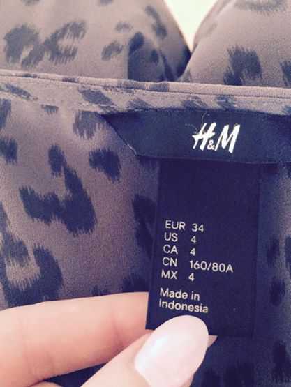 H&M // Vokuhila Kleid