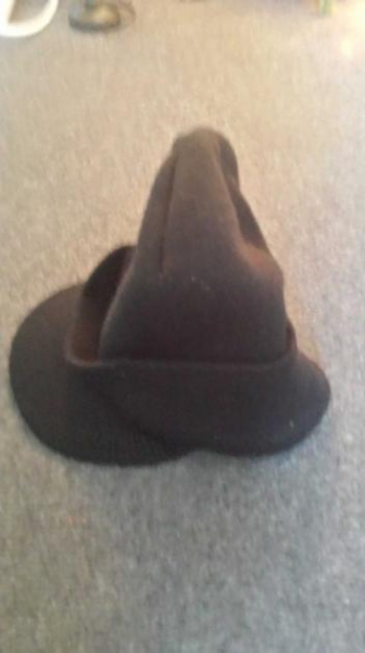 Mütze Cap schwarz warm mit Schirm