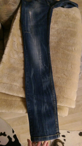 Schöne Jeans mit Waschung