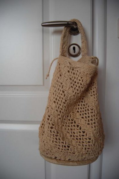 Exclusive Vintage Häckeltasche Tasche Beutel