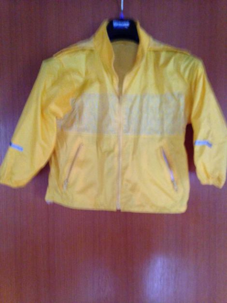 regenjacke gr 116, gelb, Matschjacke, Jacke