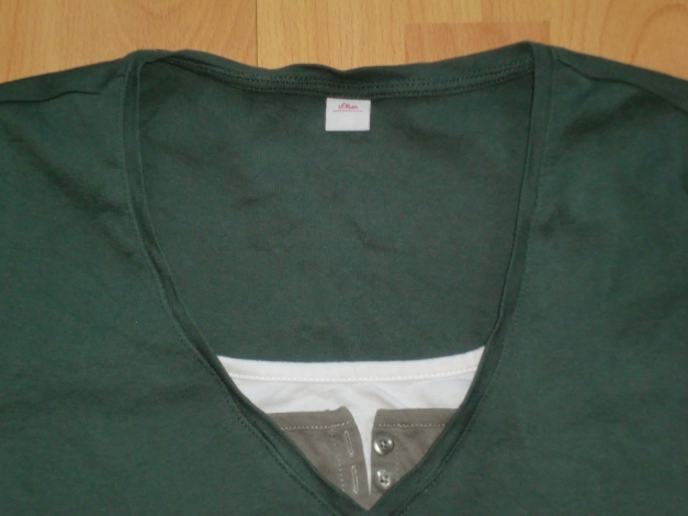 Shirt, Gr. 40, grün, von S.Oliver