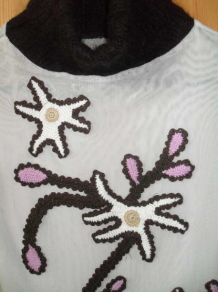 ungewöhnliches Rollkragen-Shirt