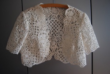 HOCHZEIT    BOLERO Extravagante   Spitze Bolero Weste   Trendi