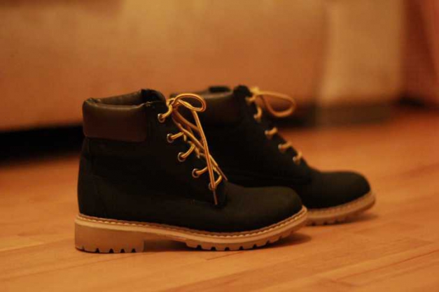 Winterboots navyblau 37