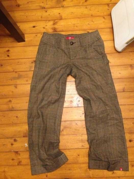 Karierte Anzugshose von Esprit  