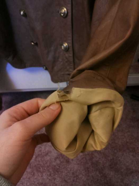 Vintage Echtlederjacke