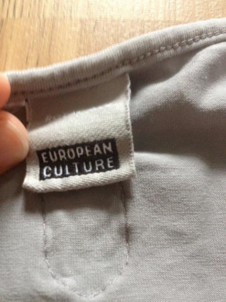 Graues Shirt von European Culture 
