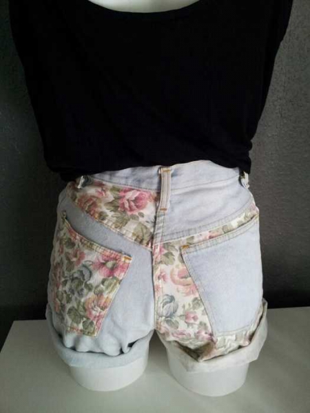 Vintage High Waist Shorts 34 - 36