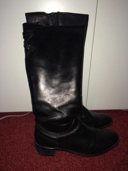 Hochwertige Stiefel aus echtem LEDER / Größe 41