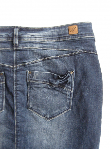 C&A Jeans Minirock, Stretch. Rock Denim, Gr. 40