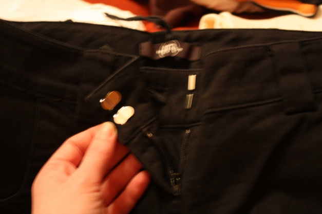 Knielange Hose, Melrose, Gr. 32