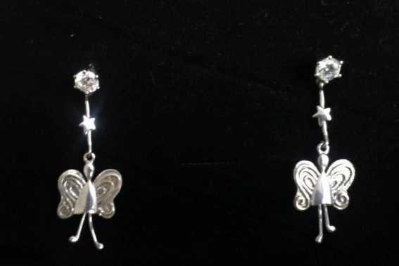 Designer Engel Ohrringe