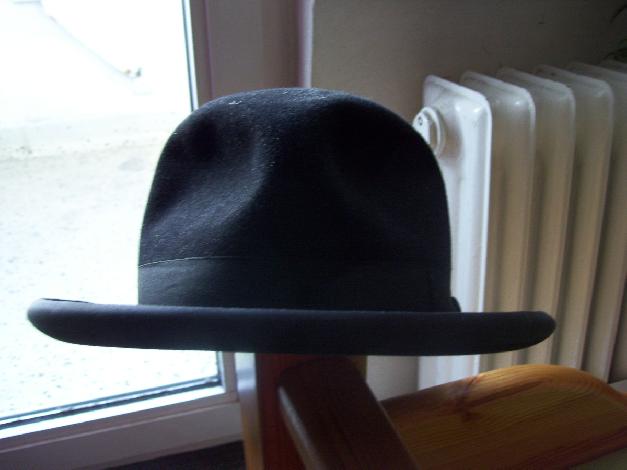 Hut LUGANO schwarz klassisch Größe 59