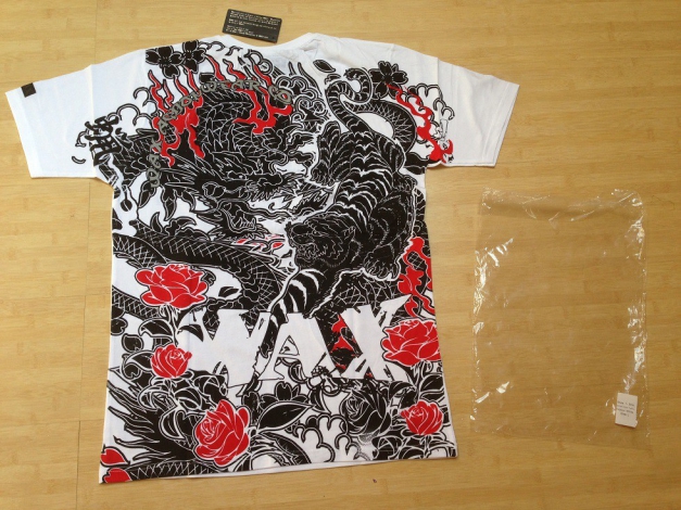 Designershirt WAX Tattoo Japanstyle Skaterwear Actionwear USA Boyfriend Style