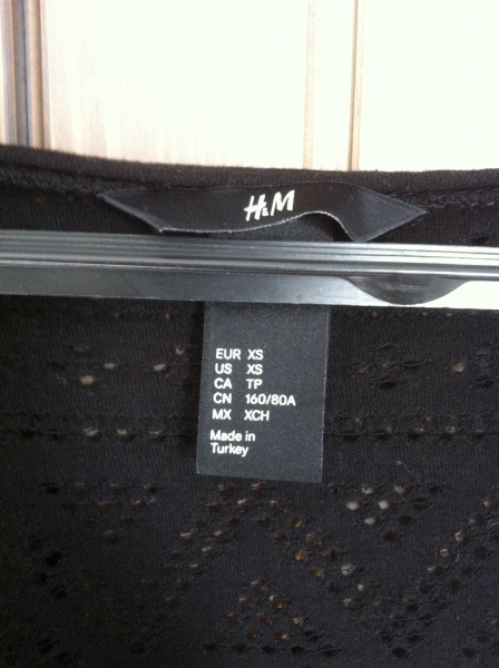 Fransen cropp azteken shirt