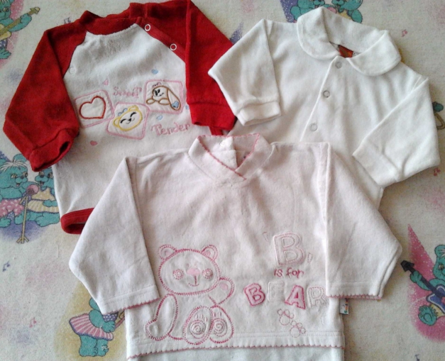 3 Süße Teile 2 süße Nicky Sweatshirts u 1 Nicky Jäckchen Gr.62