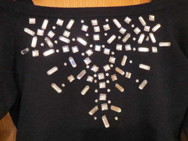 Pullover, Langarm, Gr.S/M 