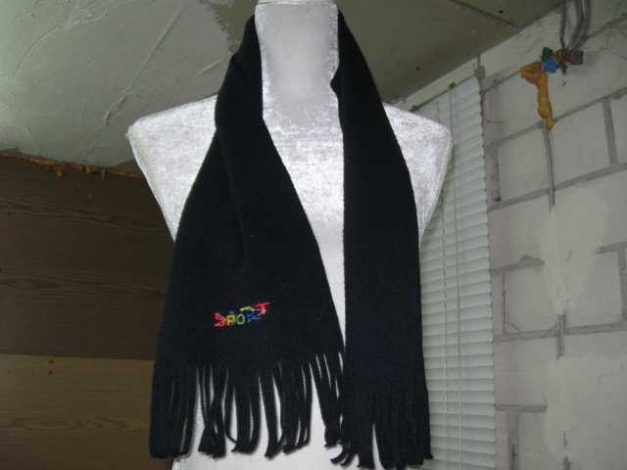 *** Fransenschal mit Aplikation ***