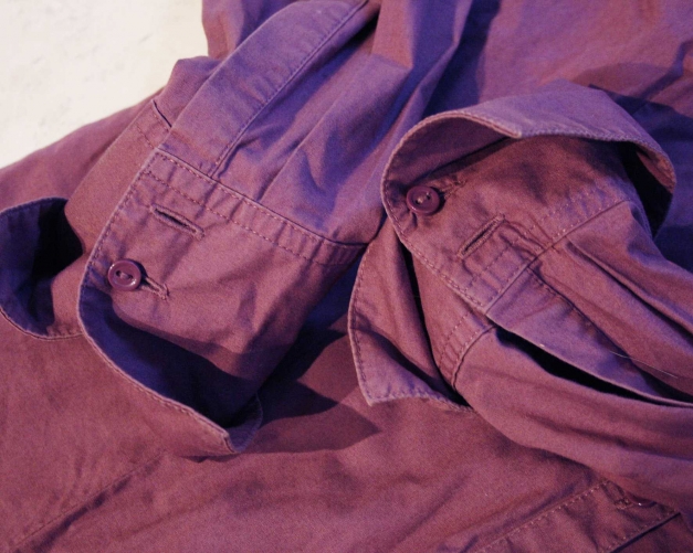 Bluse Business Langarm aubergine / H&M