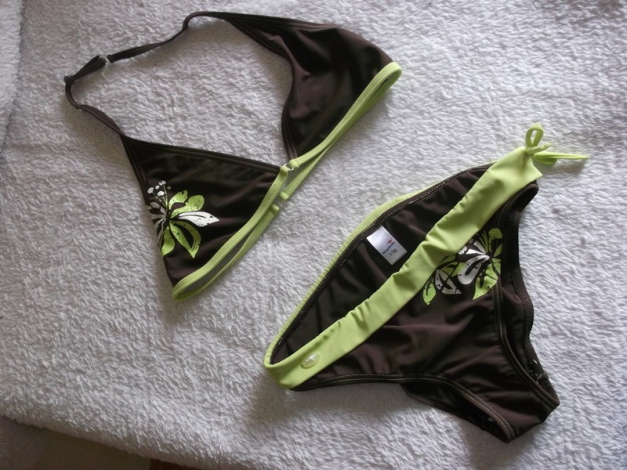 Bikini braun grün kangaroos