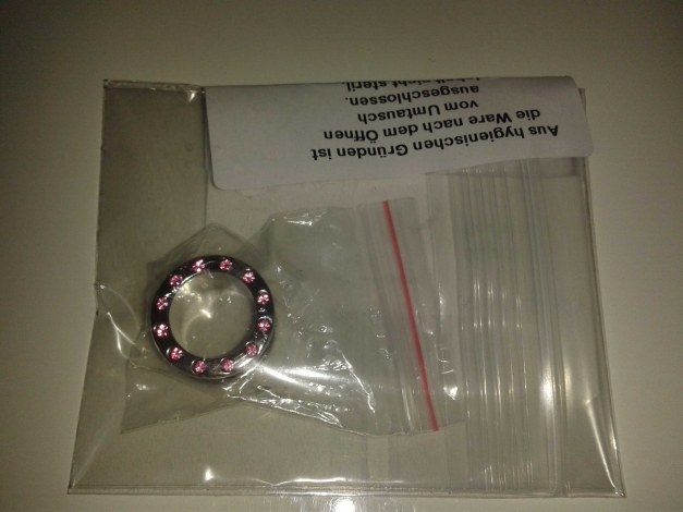 Tunnel mit pinken Steinchen, G16 NEU!