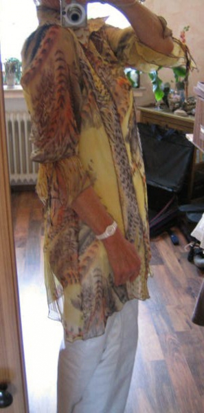 Longbluse Biba Chiffon