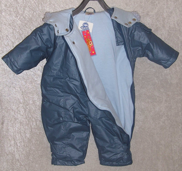 Schneeanzug mit Kapuze  Gr.74