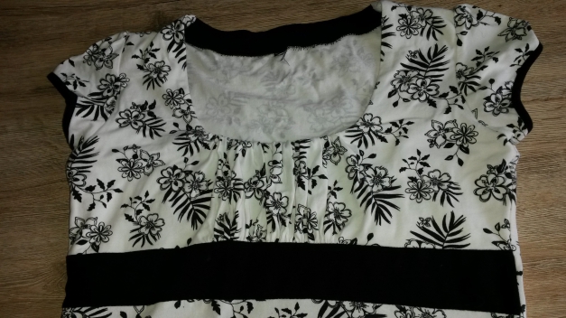 süßes Tshirt, schwarz weiß 