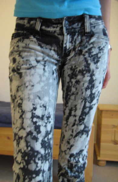 Acid Washed Jeans W 27 L 34