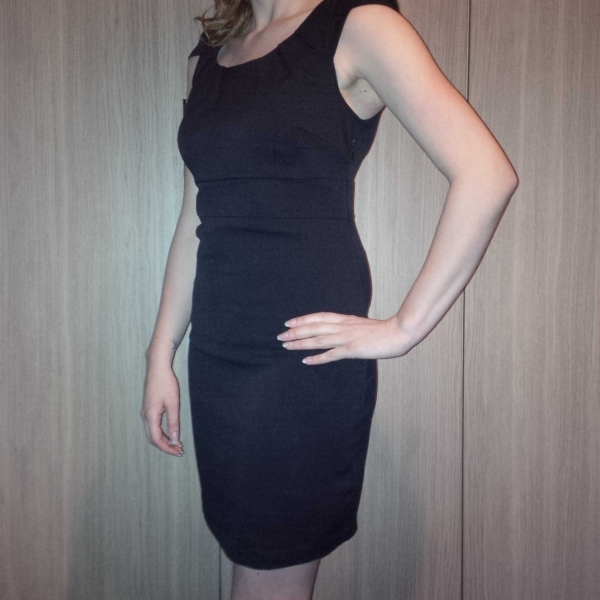 schwarzes elegantes Kleid von Vero Moda