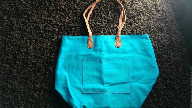 türkis kleine Handtasche