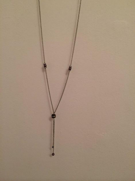 Kette Y-Kette mit Anhänger / Bijou Brigitte