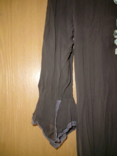 Tunika, ca. Gr. 36/38, braun