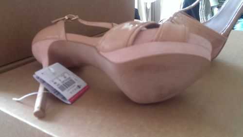  Zara Highheels in rosa/nude